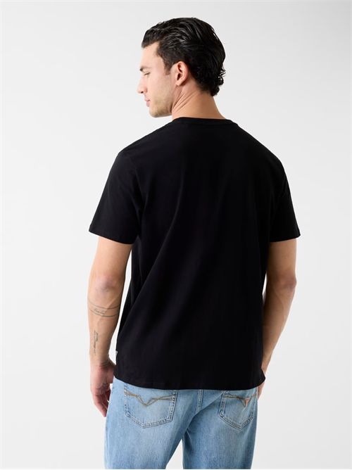 T-shirt con logo stampato GUESS | M6RI03I3Z14/JBLK